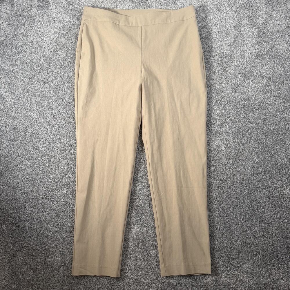 Chico's Ankle Pants US 12R 34x27 Business Casual Classic Minimalist Officewear